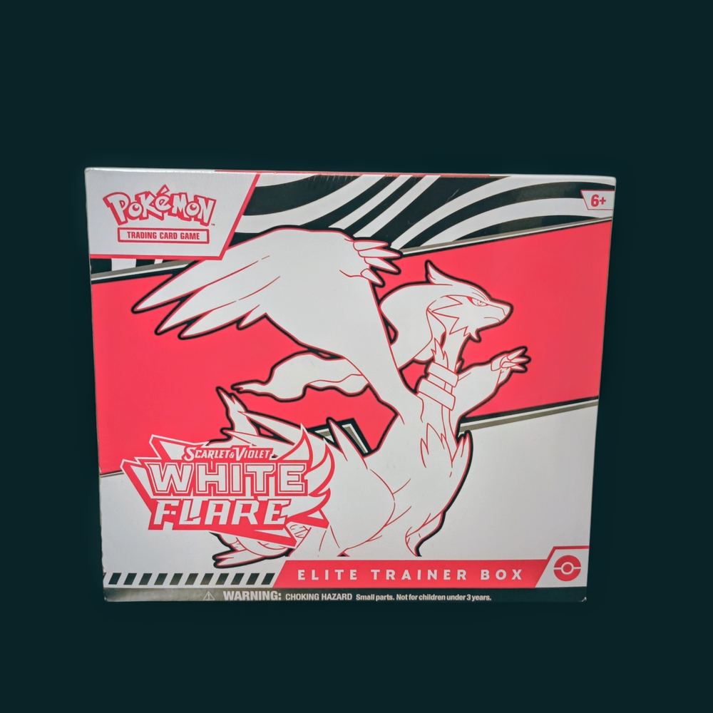Pokemon White Flare Elite Trainer Box - White and Pink